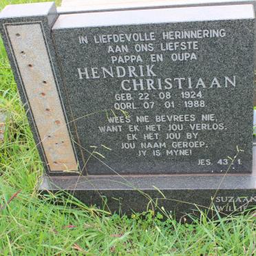 KOTZE Hendrik Christiaan 1924-1988
