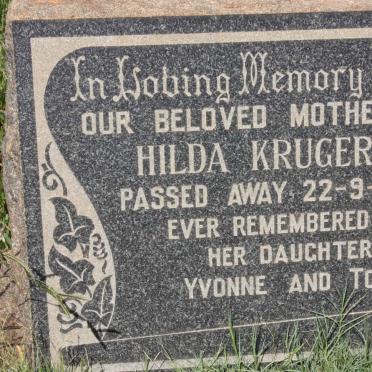 KRUGER Hilda -1952