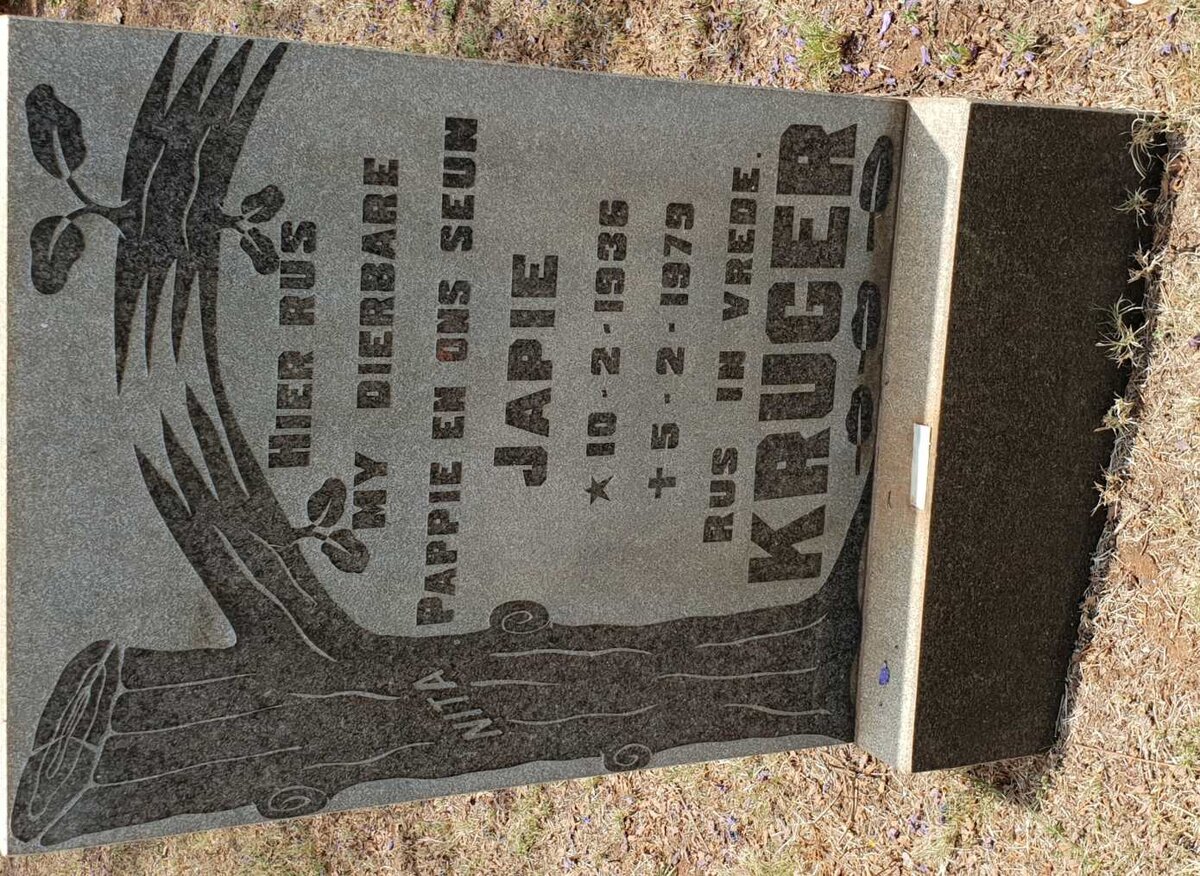 KRUGER Japie 1936-1979