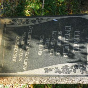 KRUGER Martha Magdaline 1896-1966