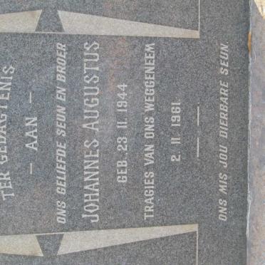 KUKARD Johannes Augustus 1944-1961