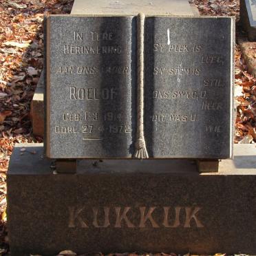 KUKKUK Roelof 1914-1972
