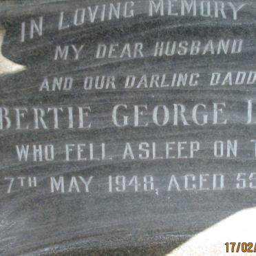 LANG Bertie George -1948