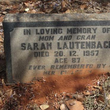 LAUTENBACH Sarah -1957