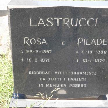 LASTRUCCI Pilade 1896-1974 &amp; Rosa 1897-1971