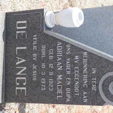 LANGE Adriaan Magiel, de 1923-1975