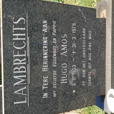 LAMBRECHTS Hugo Amos 1953-1979