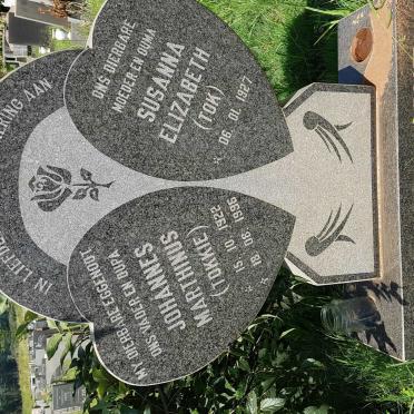 LABUSCHAGNE Johannes Marthinus 1922-1996 &amp; Susanna Elizabeth 1927-