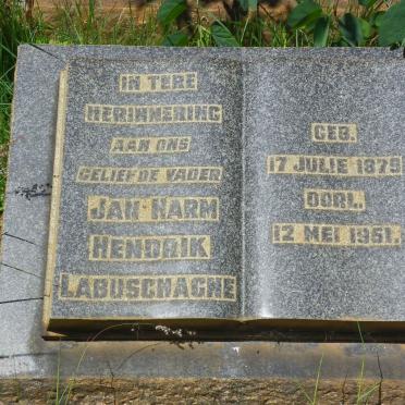 LABUSCHAGNE Jan-Harm Hendrik 1879-1951