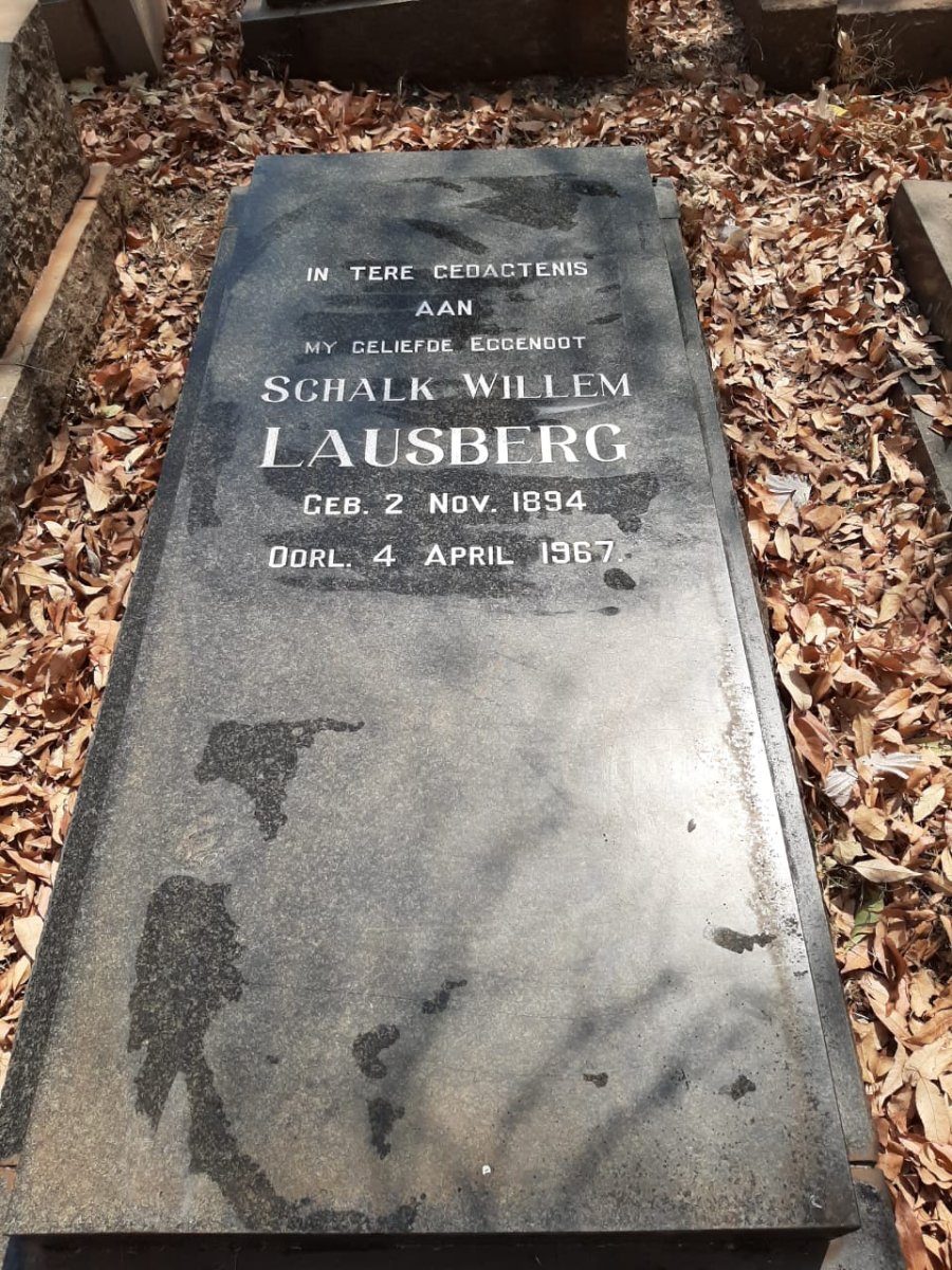 LAUSBERG Schalk Willem 1894-1967