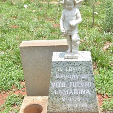 LAMARINA Vito Fulvio 1975-1975