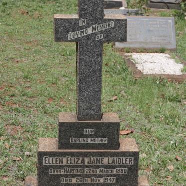 LAIDLER Ellen Eliza Jane nee HARFORD 1880-1947
