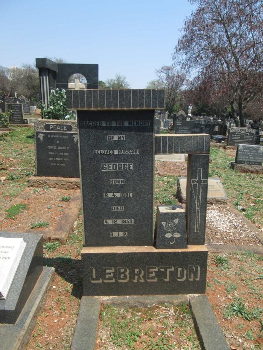 LEBRETON George 1881-1953