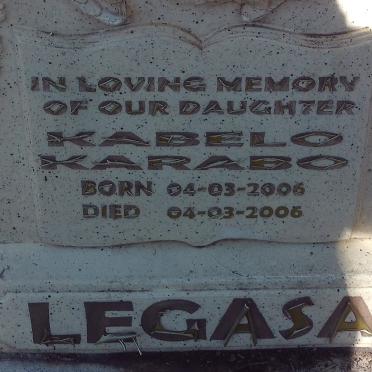 LEGASA Kabelo Karabo 2006-2006