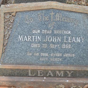 LEAMY Martin John -1958