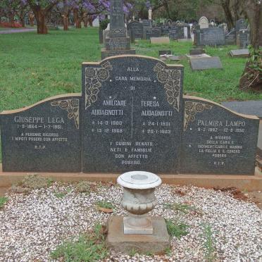 LEGA Giuseppe 1864-1951 :: LAMPO Palmira 1882-1950