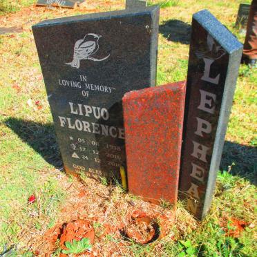 LEPHEAN Lipuo Florence 1958-2016