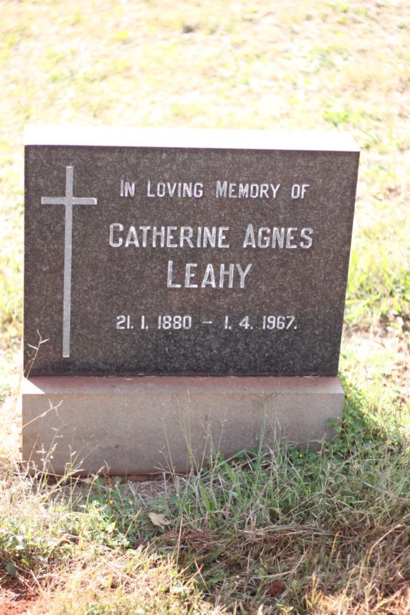 LEAHY Catherine Agnes 1880-1967