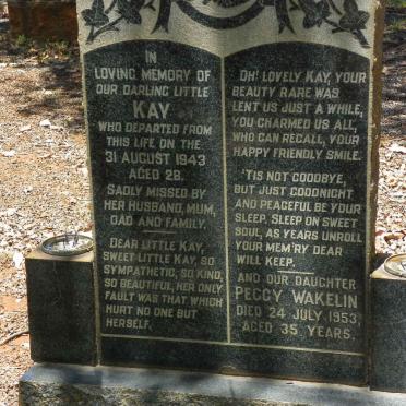 LELYVELD Gertrude, van -1964 :: ? Kay -1943 :: WAKELIN Peggy -1953