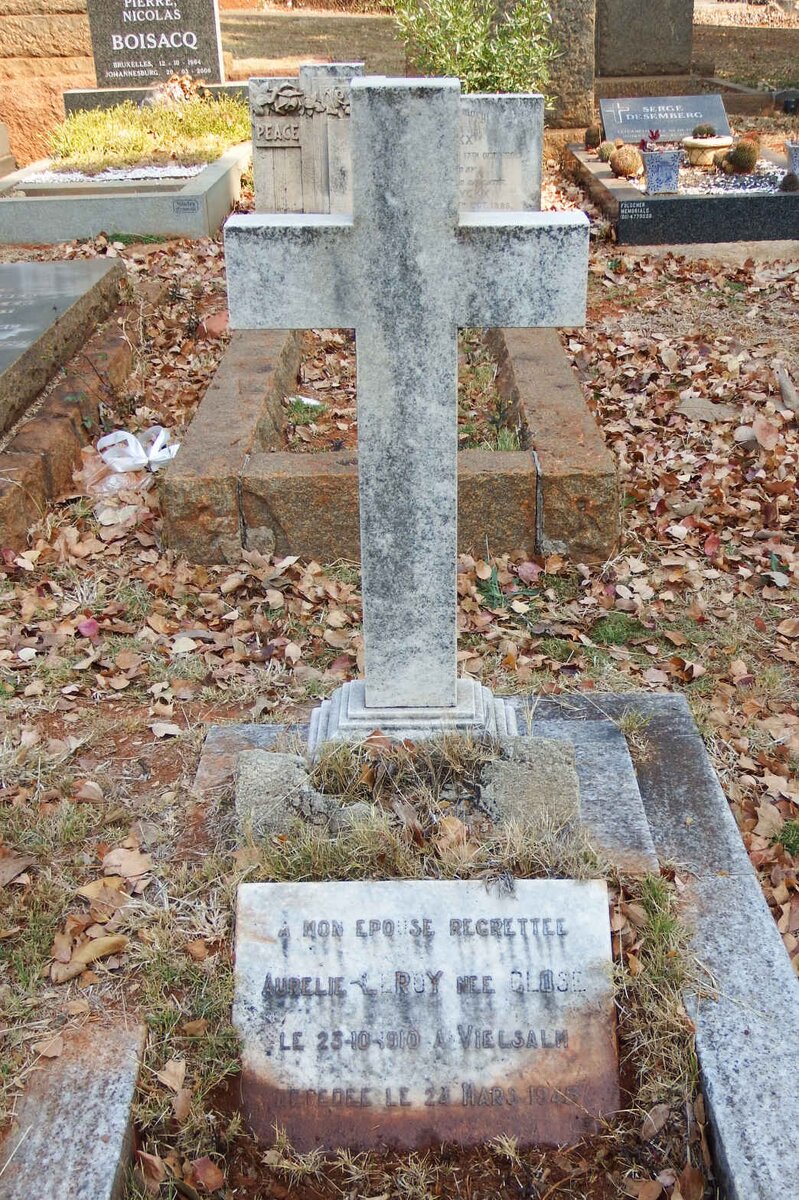 LEROY Aurelie nee CLOSE 1910-1945