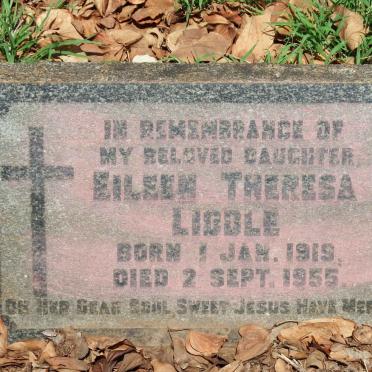 LIDDLE Eileen Theresa 1919-1955