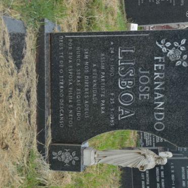 LISBOA Fernando Jose 1910-1985