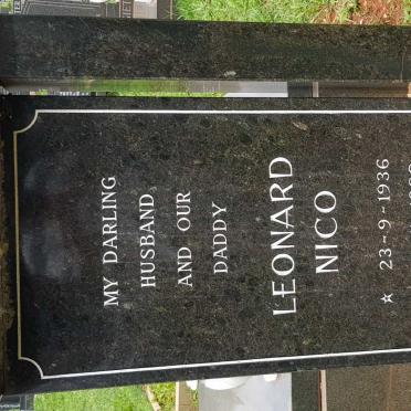 LINDEQUE Leonard Nico 1936-1980