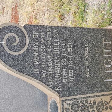 LIGHT Katharina Helena 1910-1966