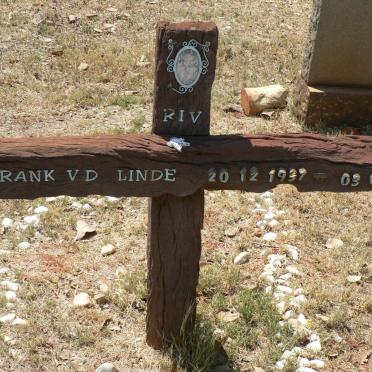 LINDE Frank, v.d. 1937-2016