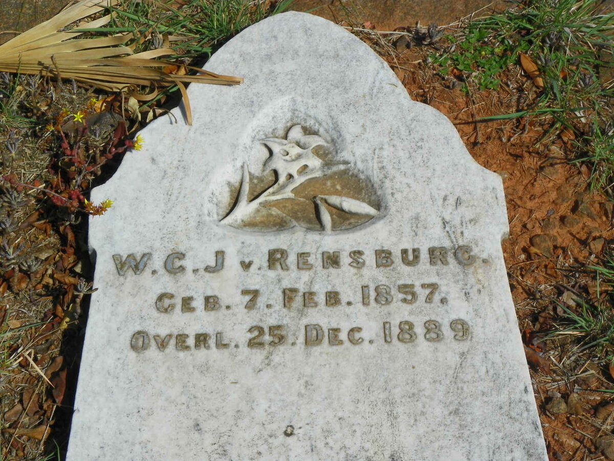 RENSBURG W.C.J., v. 1857-1889