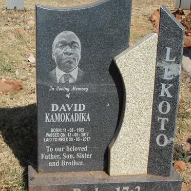 LLKOTO David Kamokadika 1963-2017