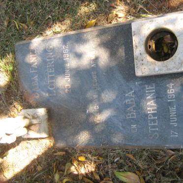 LOTTERING Fanie -1962 :: LOTTERING Stephanie -1964