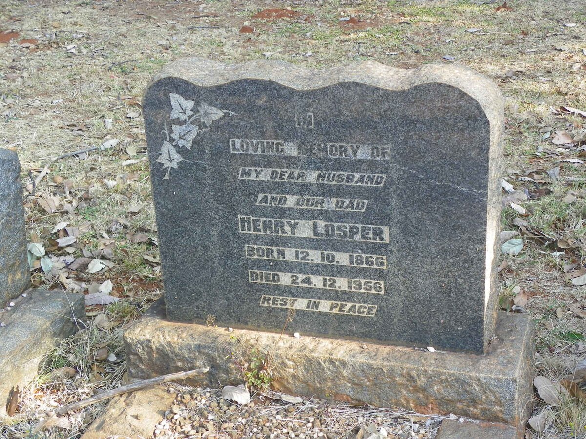 LOSPER Henry 1866-1956