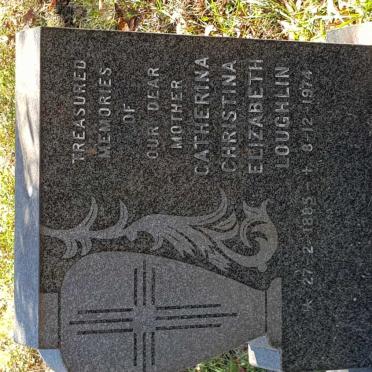 LOUGHLIN Catherina Christina Elizabeth 1885-1974