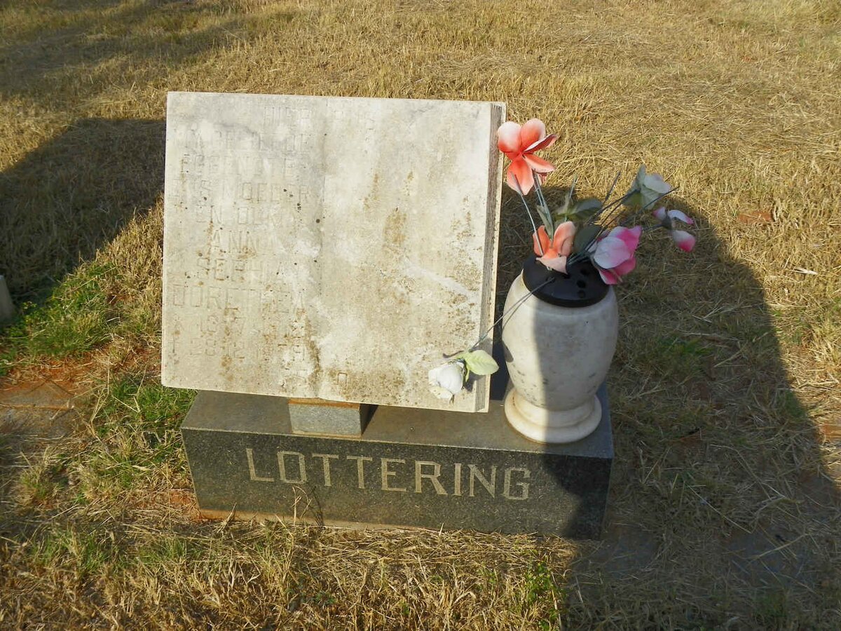 LOTTERING Anna Sophia Dorethea 191?-1979