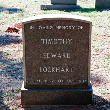 LOCKHART Timothy Edward 1957-1984