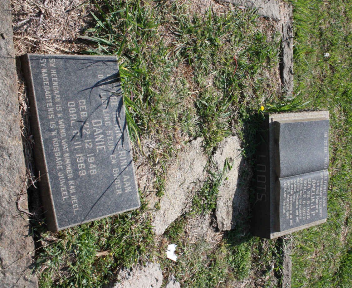 LOOTS Amelia J.P. 1908-1967 :: LOOTS Danie 1948-1969