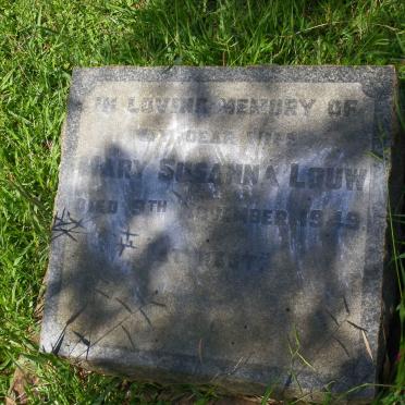 LOUW Mary Susanna -1949