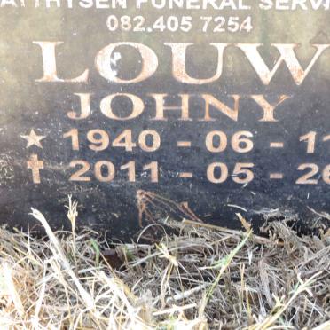 LOUW Johny 1940-2011