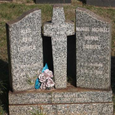 LOUBSER Alec John 1941-1962 :: LOUBSER Manuel Michael 1946-1985