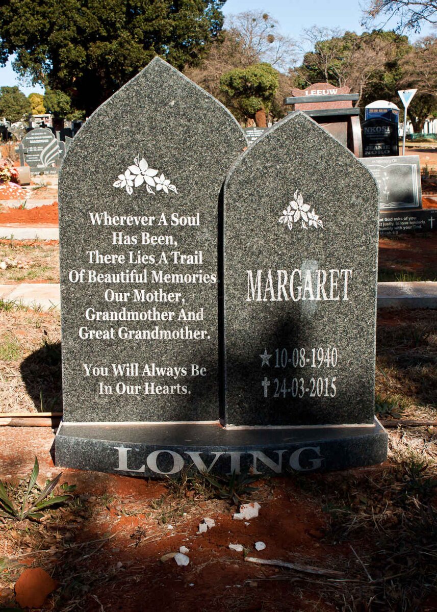 LOVING Margaret 1940-2015