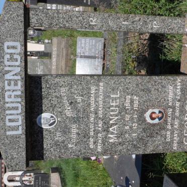 LOURENCO Manuel 1900-1982 &amp; Georgina 1917-1993