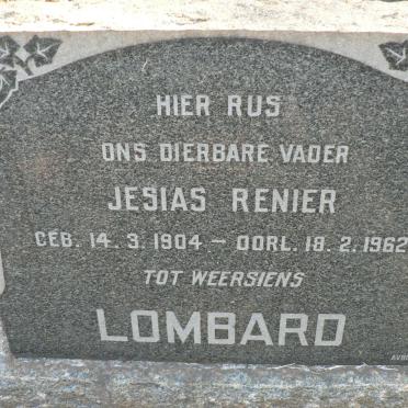 LOMBARD Jesias Renier 1904-1962