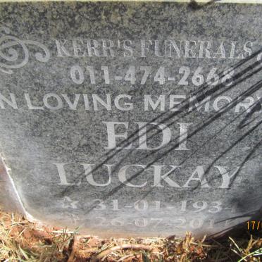 LUCKAY Edi 1934-2011