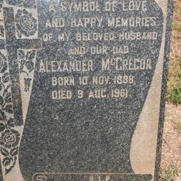 MACASKILL Alexander McGregor 1888-1961