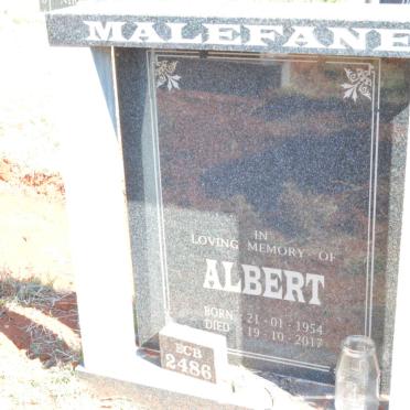 MALEFANE Albert 1954-2017