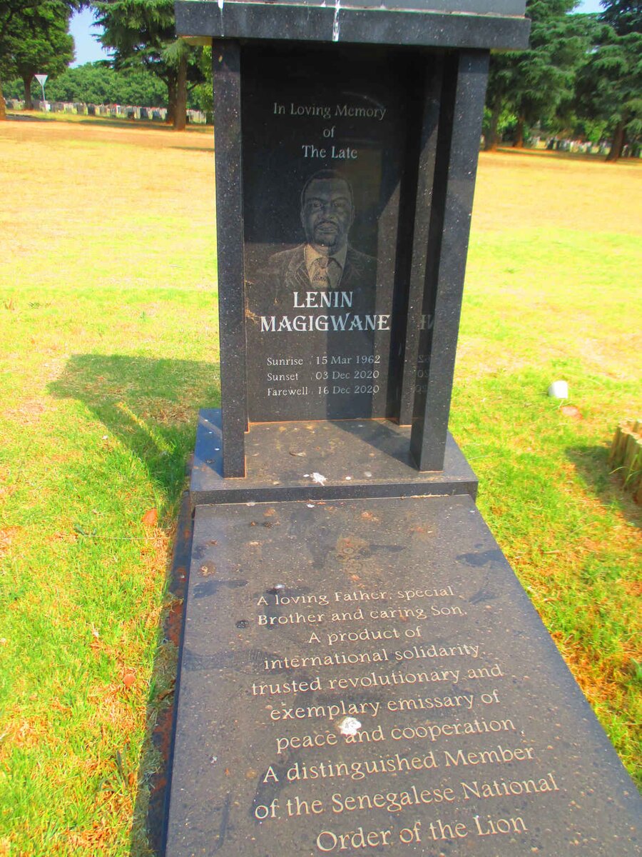 MAGIGWANE Lenin 1962-2020