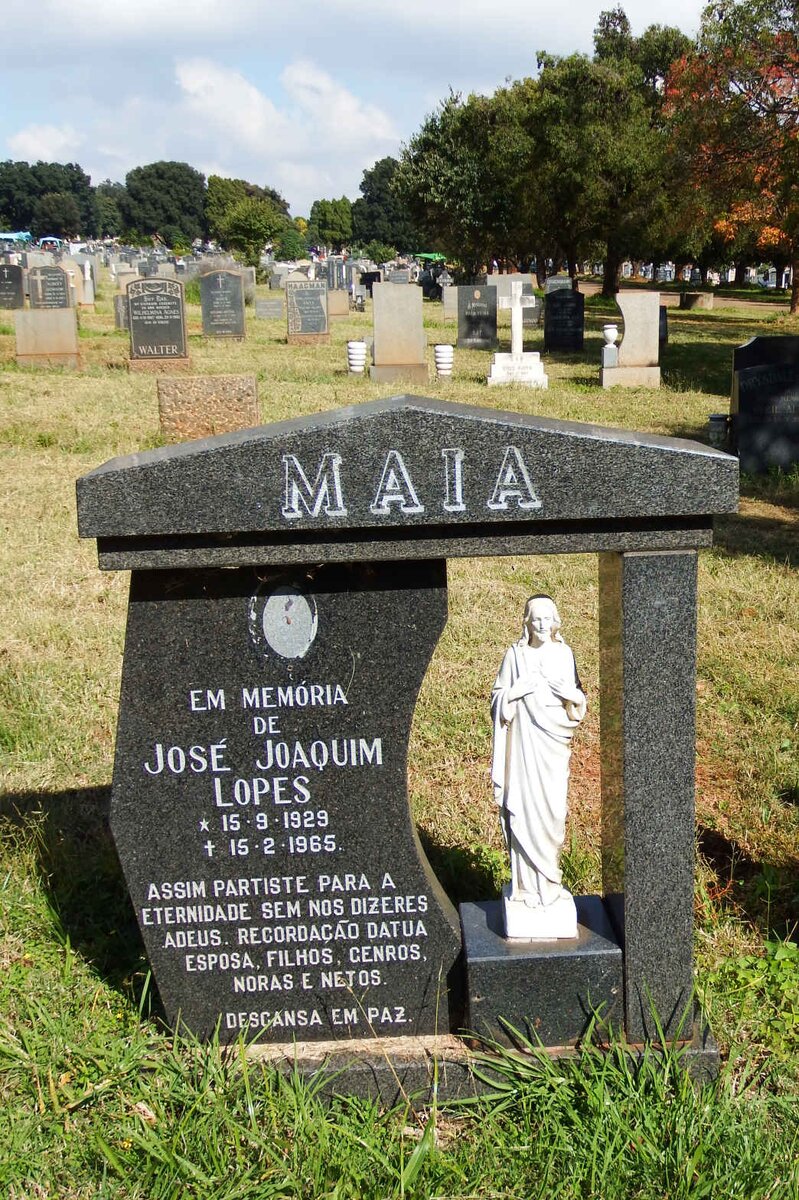 MAIA Jose Joaquim Lopes 1929-1965