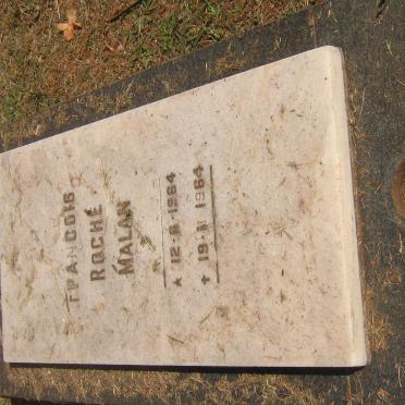 MALAN Francois Roche 1964-1964