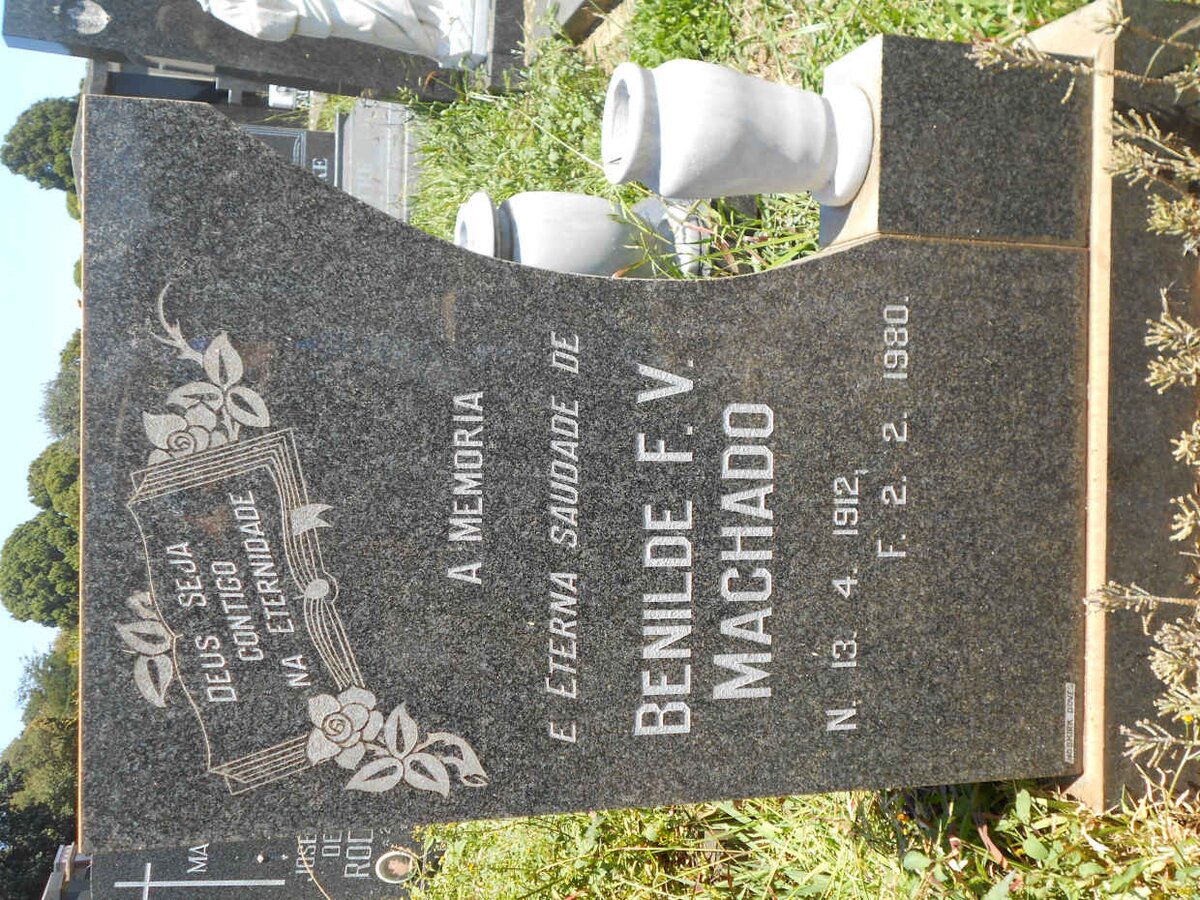 MACHADO Benilde F.V. 1912-1980